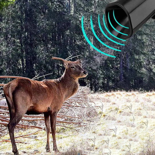 Ultrasone hertenwaarschuwingsfluitafweerder voor in de auto