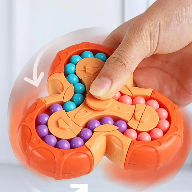 Zeszijdige roterende vingertop Rubik's Cube