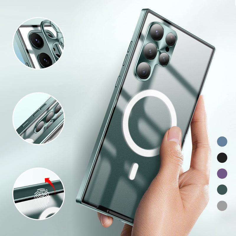 Magnetische Magsafe metalen hoes voor Samsung