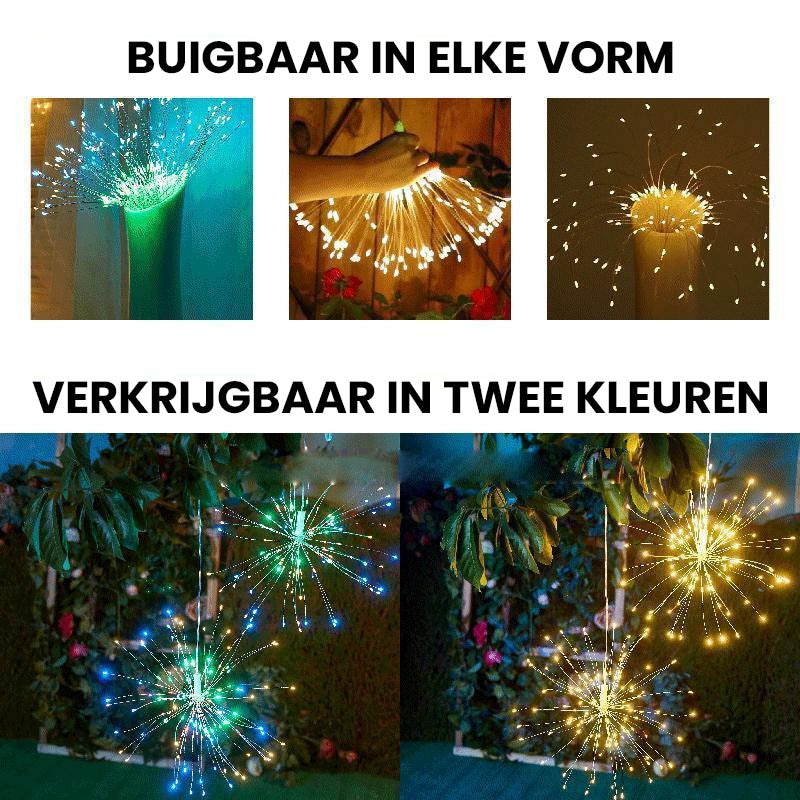 LED koperdraad vuurwerkverlichting