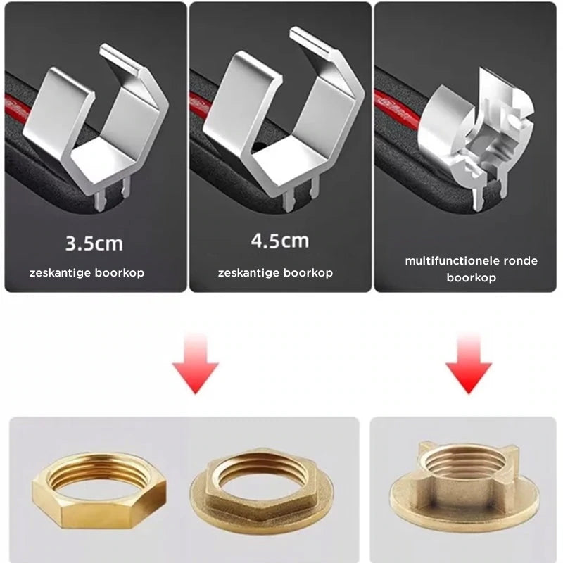 Multifunctionele badkamer moersleutel