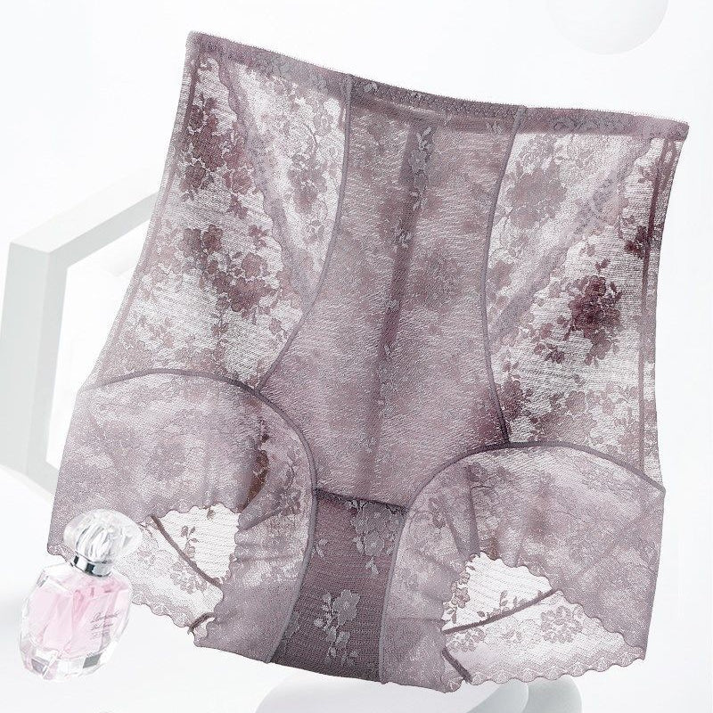 Kanten slipje met hoge taille