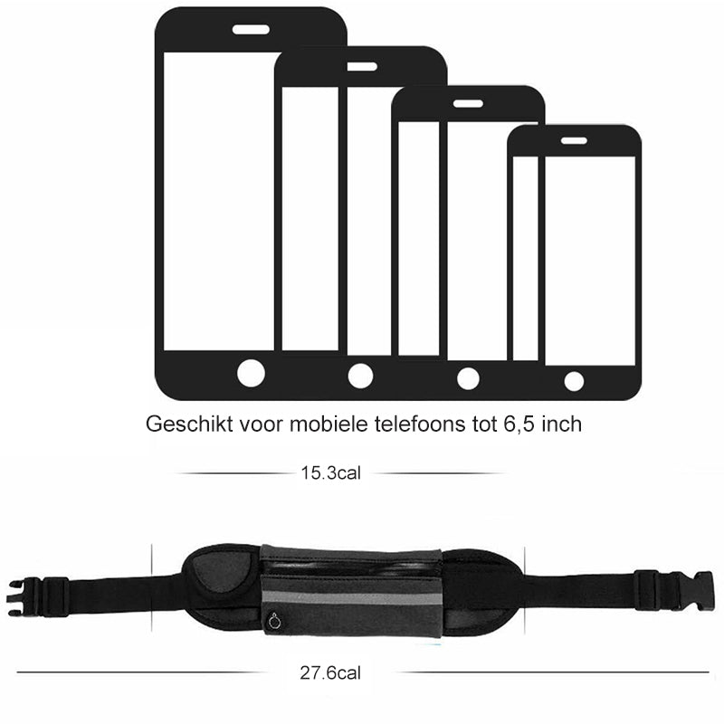 Waterdichte Running Rinneltas