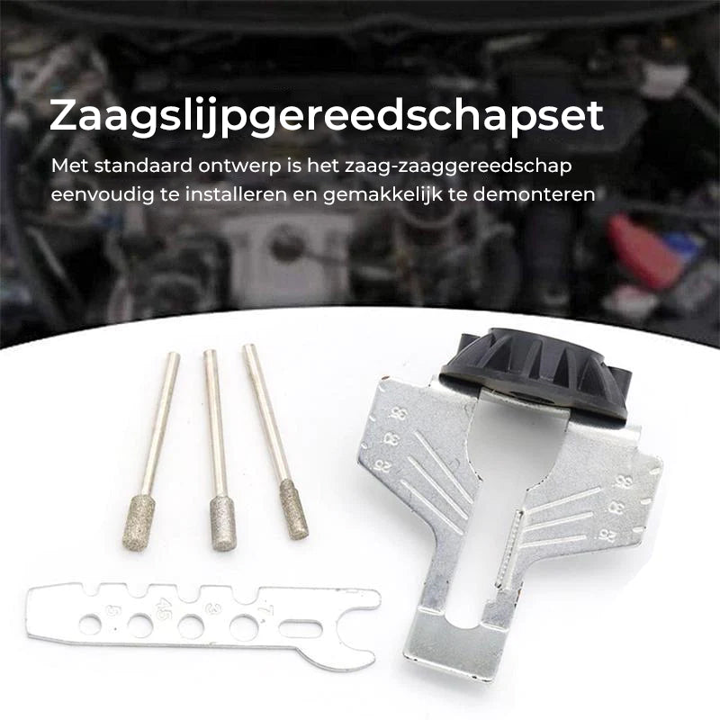 Accessoires voor kettingzaag slijpgereedschap