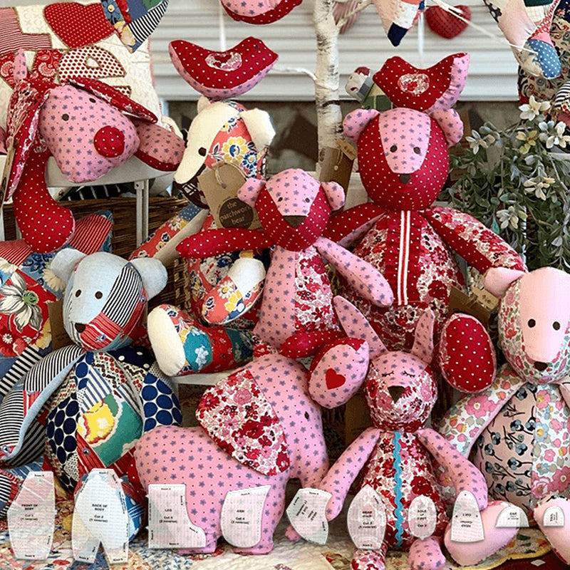 Geheugenbeer sjabloon liniaalset