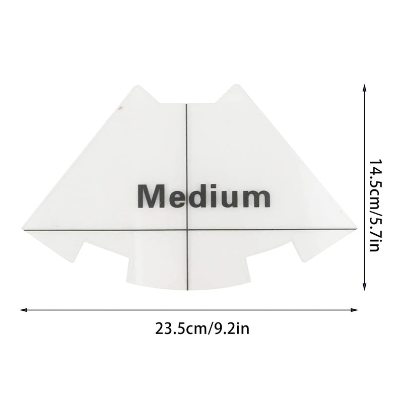 Schattig Sleutelzakje Sjabloon Set