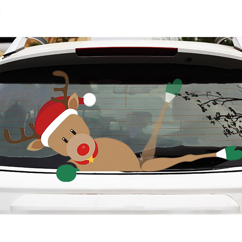 Kerst auto ruitenwisser stickers