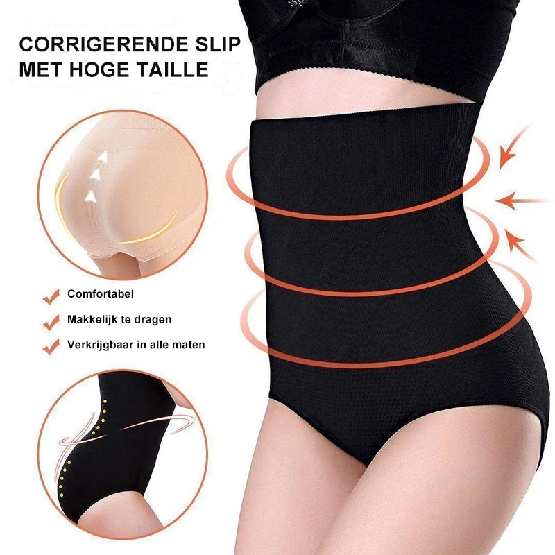 Shapewear slipje met hoge taille