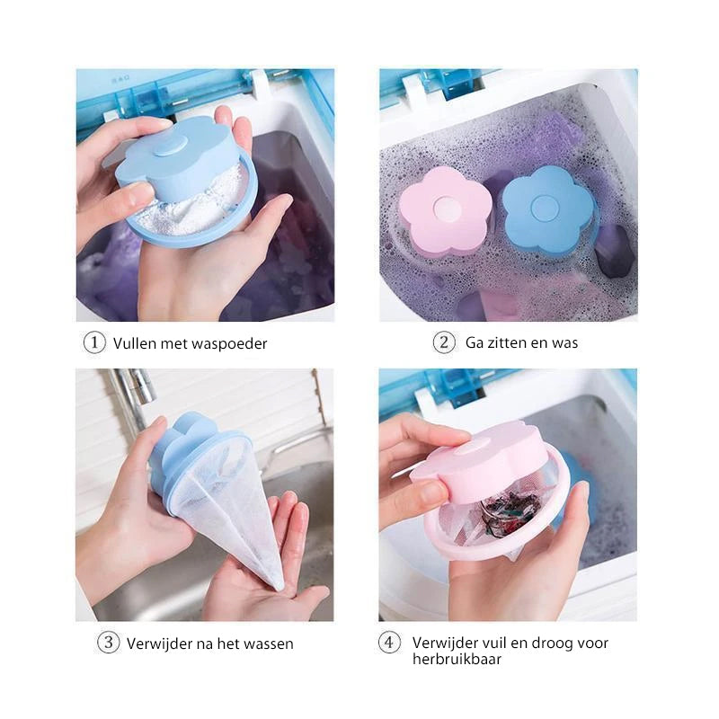 Drijvende vachtvanger voor huisdieren