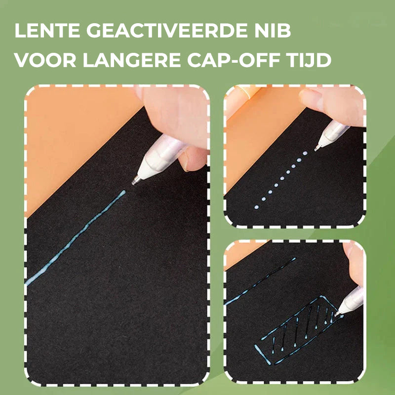 Plakboek sneldrogende lijmpen