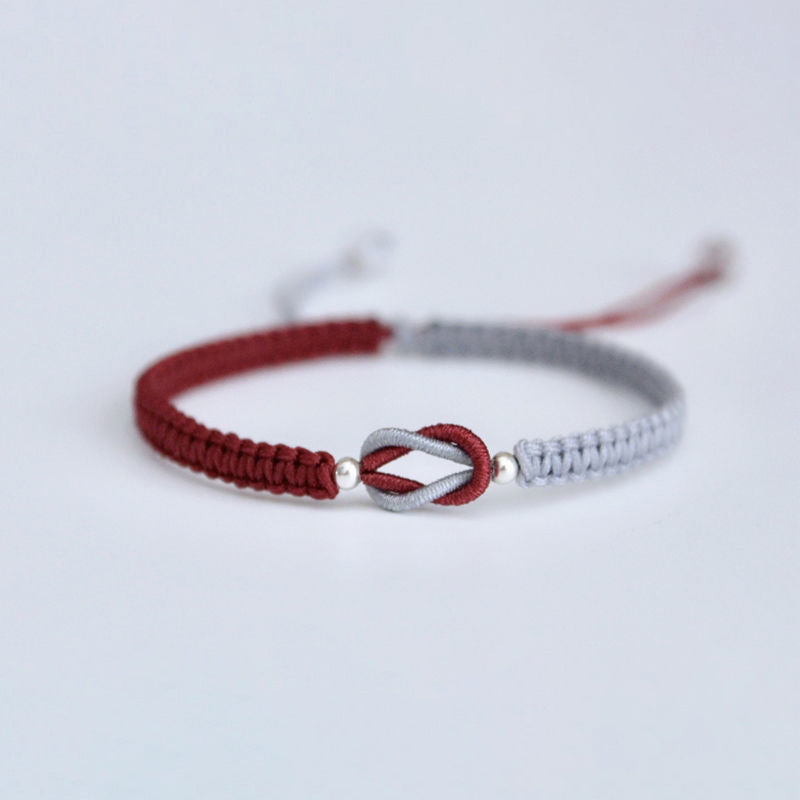 Met Elkaar Verbonden Handgemaakte Gevlochten Armband