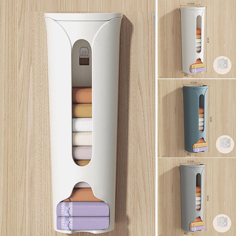 Wandmontage Sokken Slipje Opbergdoos