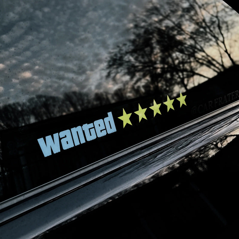 Lichtgevende autostickers