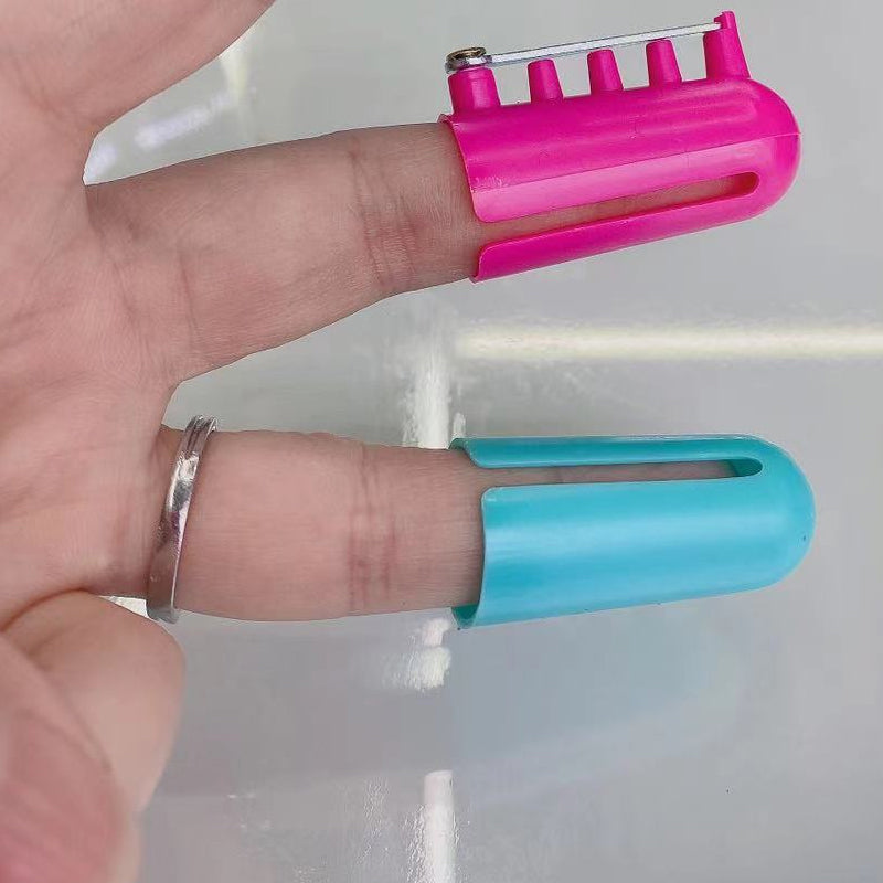 QuickStitch breien vingerhoed Garengids