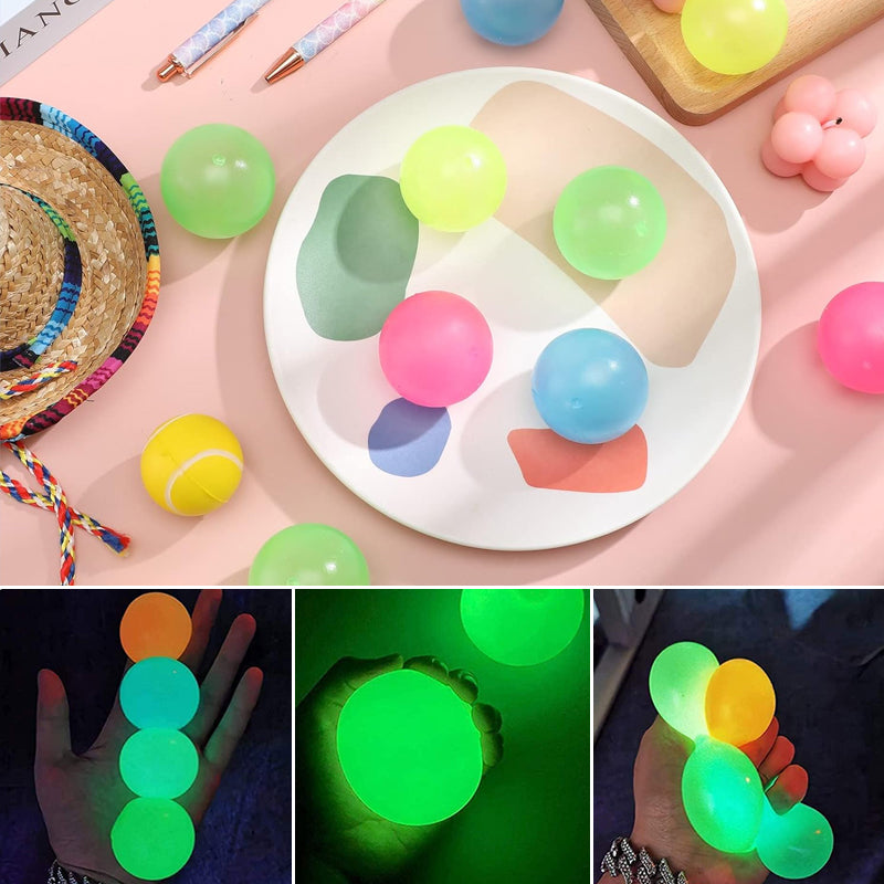 Glow in The Dark kleverige ballen