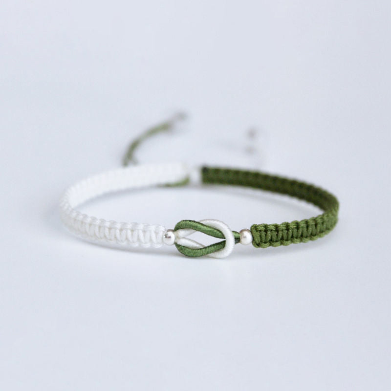 Met Elkaar Verbonden Handgemaakte Gevlochten Armband
