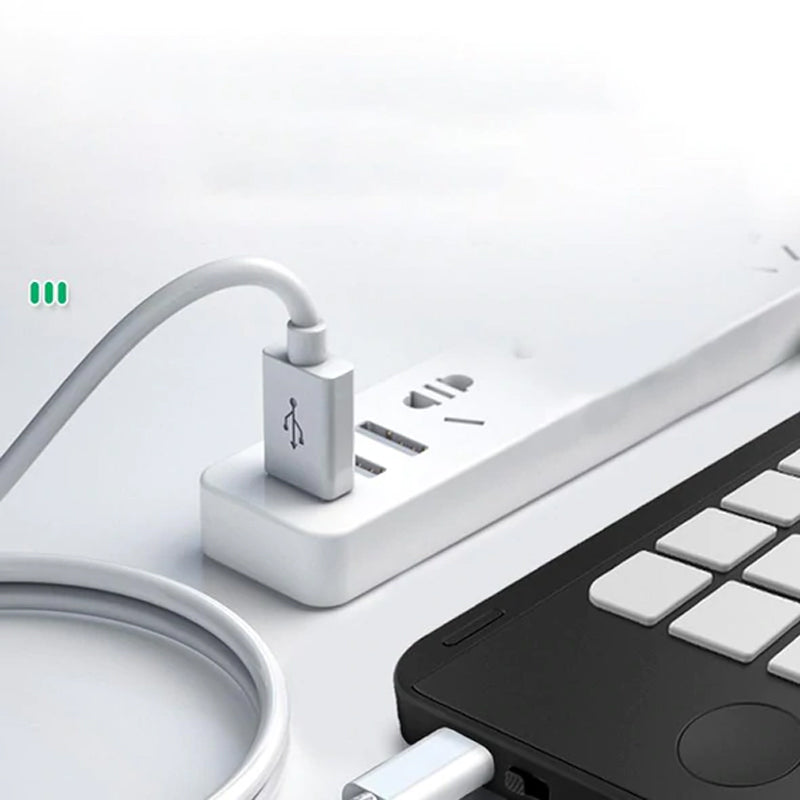 Opvouwbare handschriftcalculator