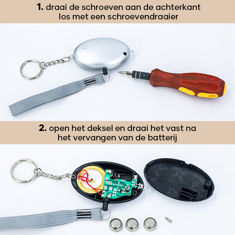 Persoonlijk beschermingsalarm, anti-wolf, voor meisje en vrouw, veiligheid,