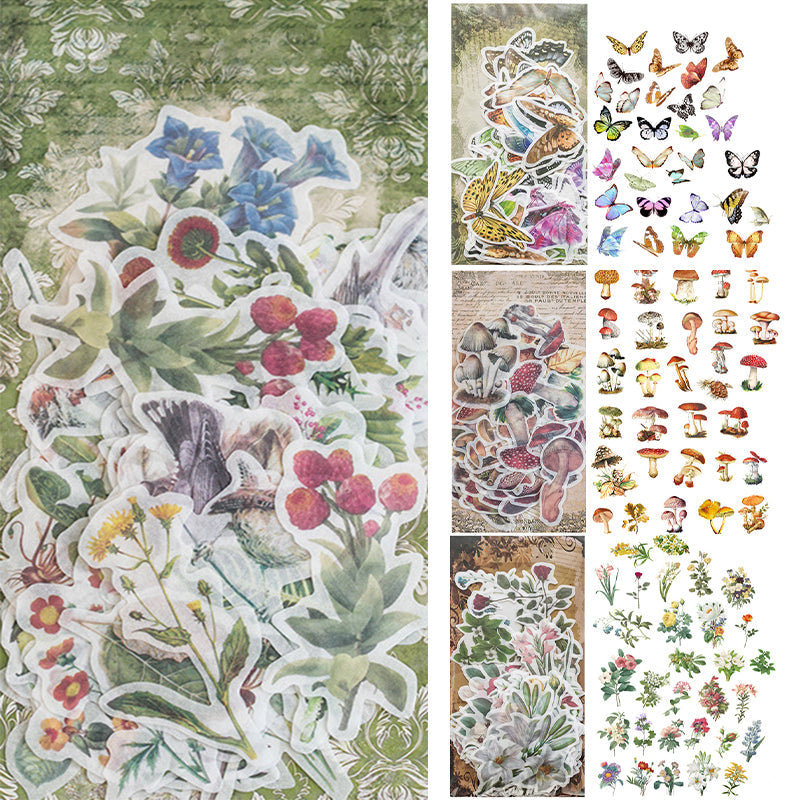 Memory Garden-serie PET-stickerset