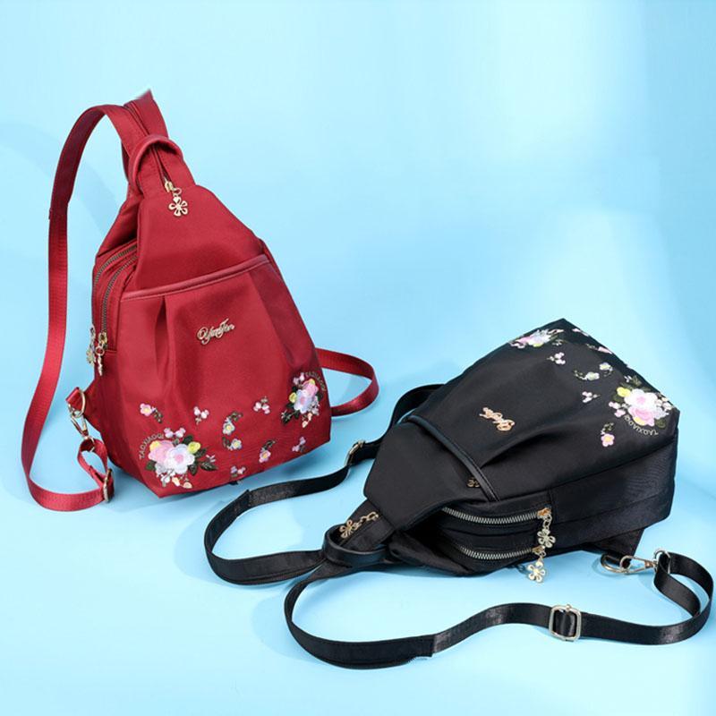 Lichtgewicht rugzak met borduursel