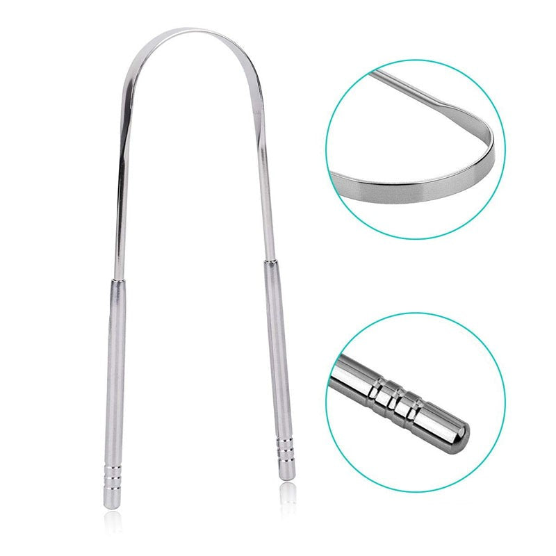 Draagbare tongschraper