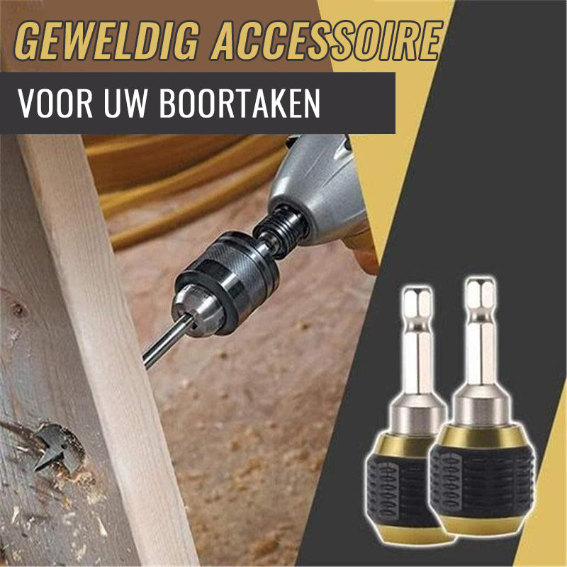 Snelwissel booradapter