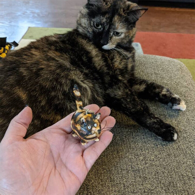 Kitty Miniatuur Sculptuur