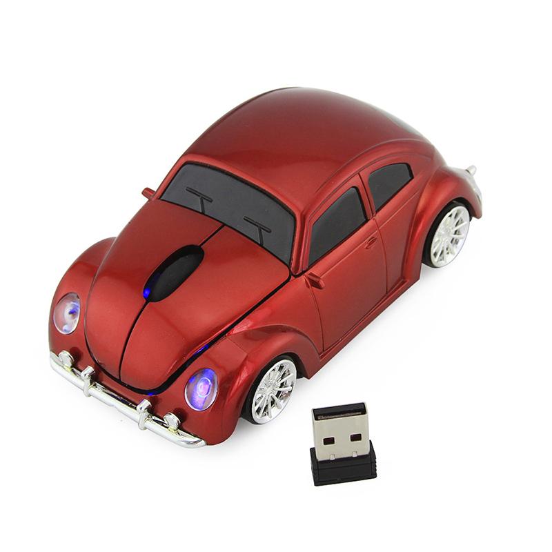 Draadloze Leuke Stijl Auto Model Muis Gaming Muizen Met USB