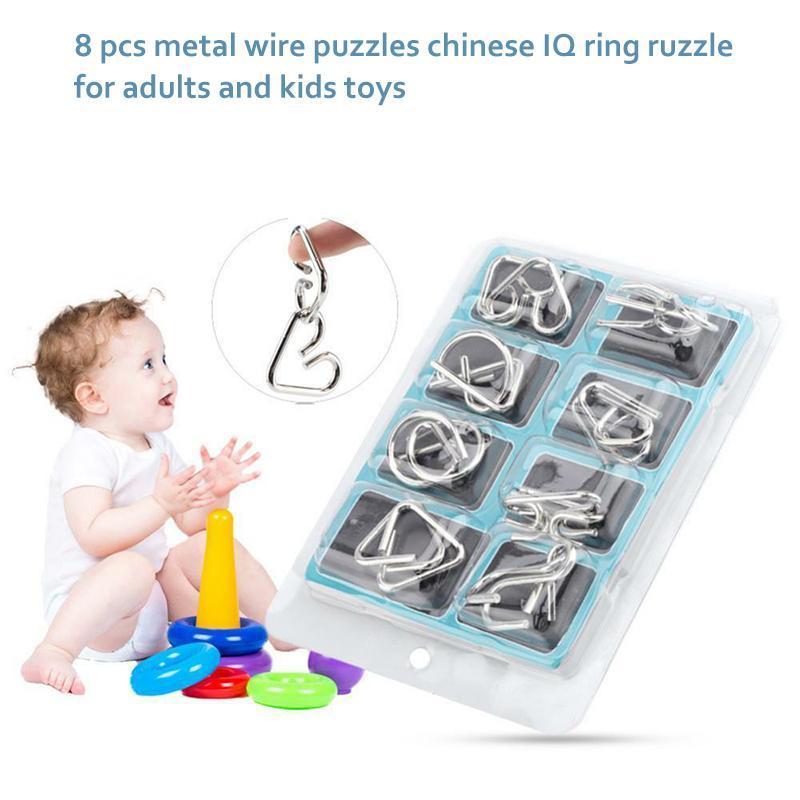 Metalen puzzelring