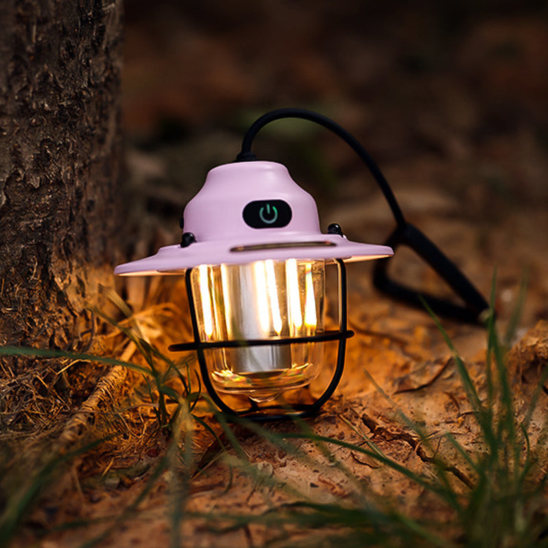 Retro waterdichte LED-kampeerlamp