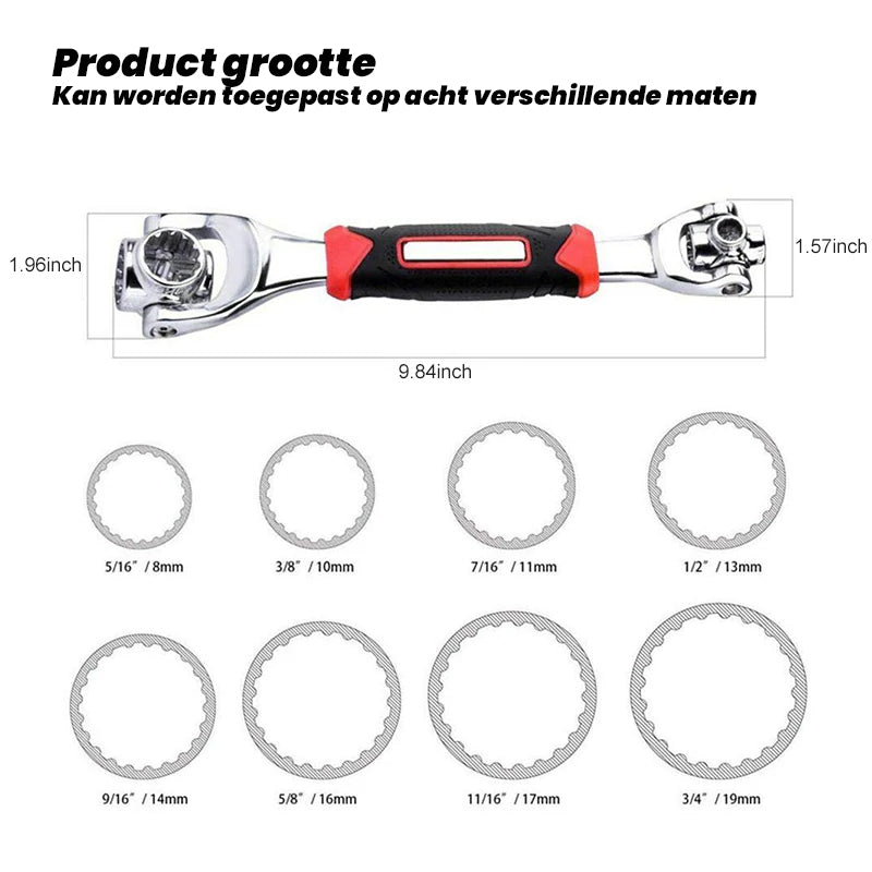 52 in 1 universele dopsleutelsleutel