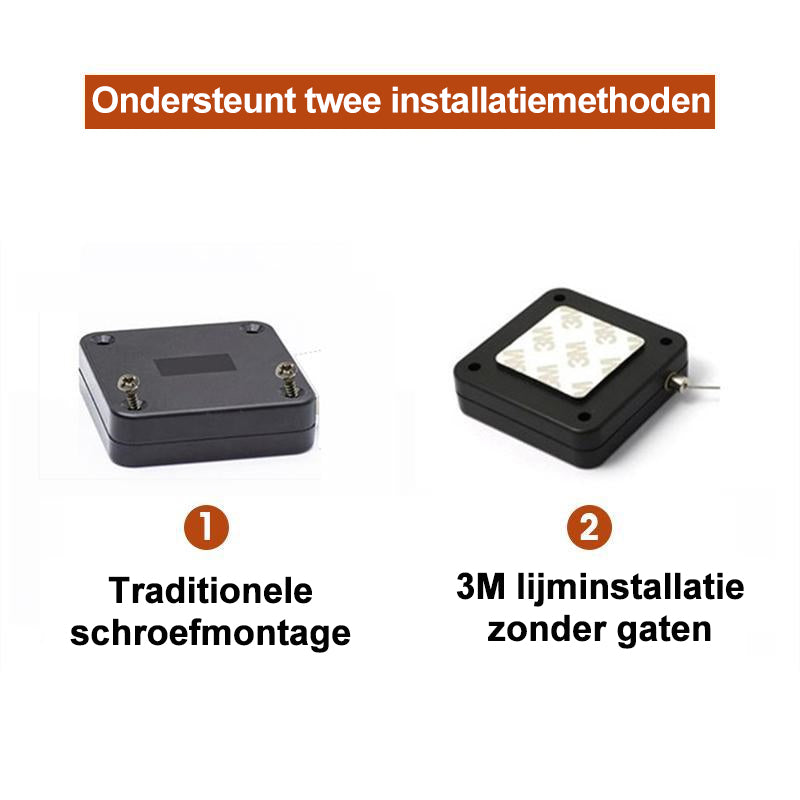 Ponsvrije automatische sensordeurdranger