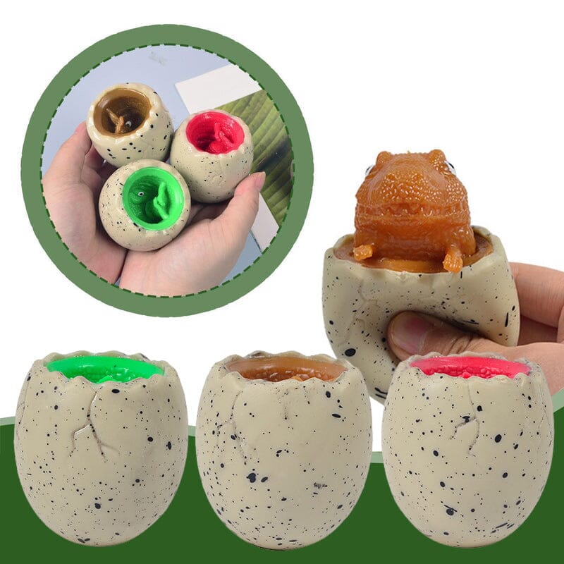 Knijpspeelgoed voor dinosauruseieren