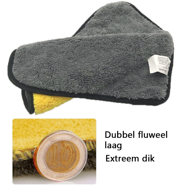 Professioneel polijsten, harsen, drogen, reinigingsdoek, 2-verpakkingen