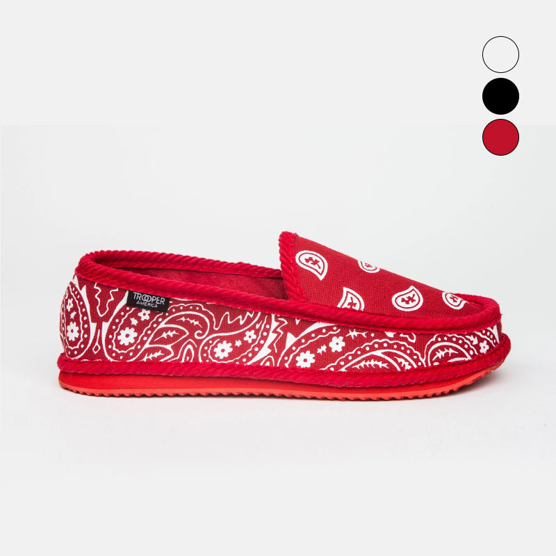 Platte schoenen met print