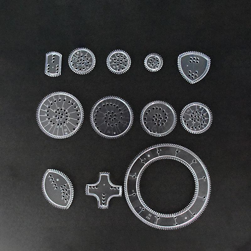 Magische rossen bloemliniaal