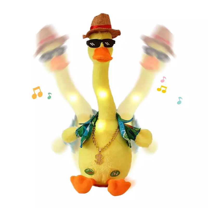 Dansende eend herhalend speelgoed
