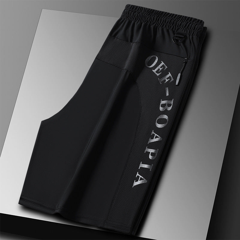 Zomer elastische korte sportbroeken