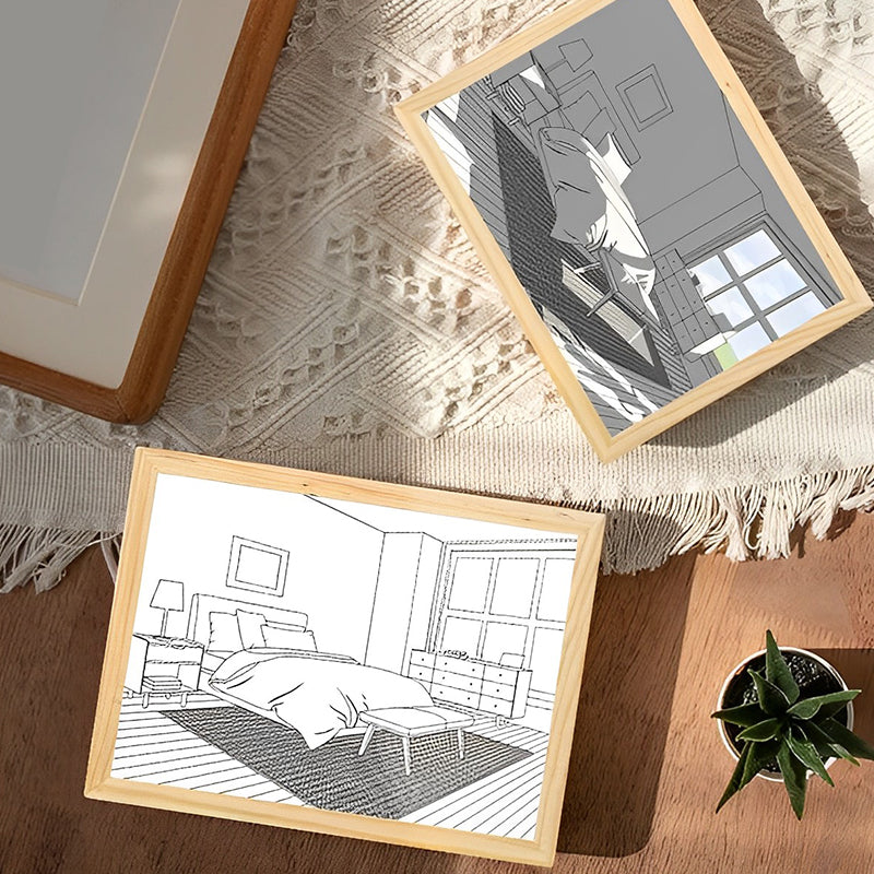 Verlichting Schilderij Decoratie