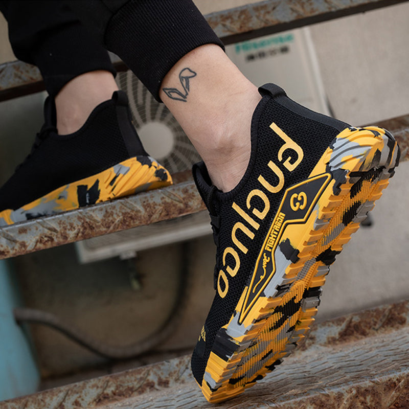 Producten Ademende lichtgewicht veiligheidsschoenen met stalen neus