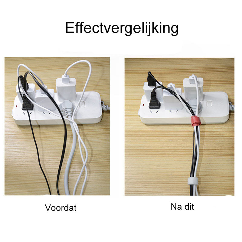 T-type zelfklevende klittenbandsluiting