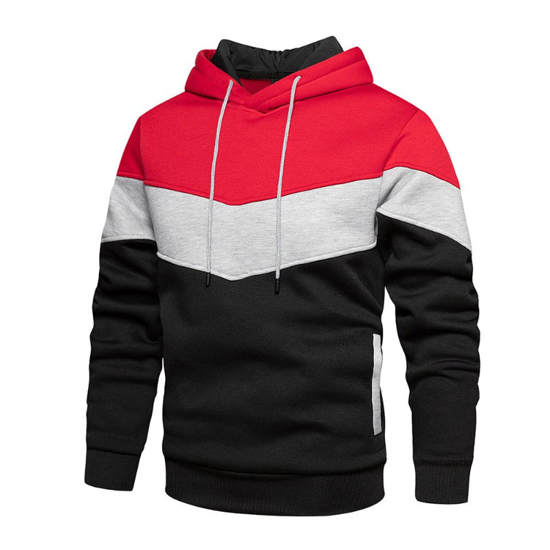 Lente-sweatshirt met kleurvlakken voor heren en dames
