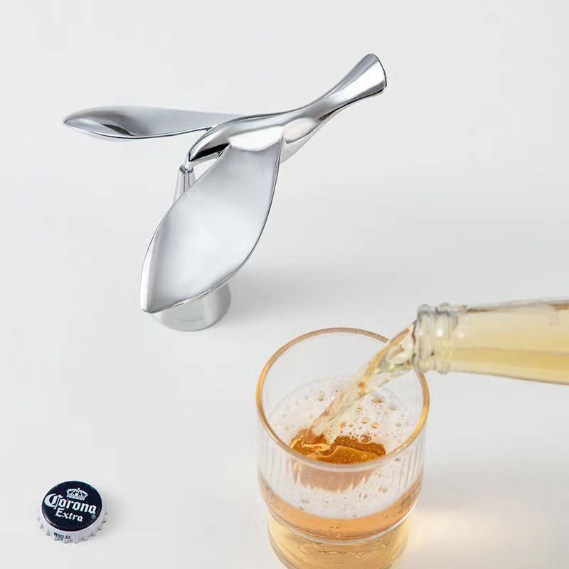 Tumbler vliegende vogel flesopener