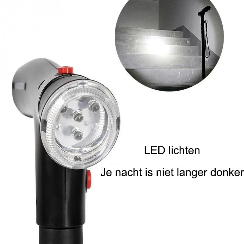 Telescopische opvouwbare wandelstok