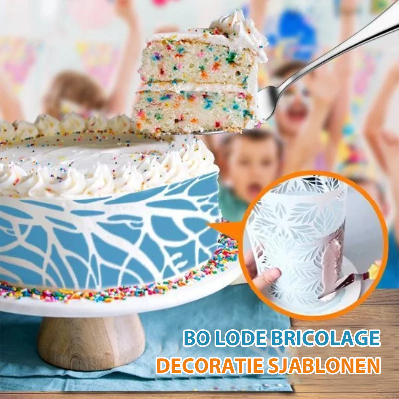 DIY Cake Lace Decoratie Mould