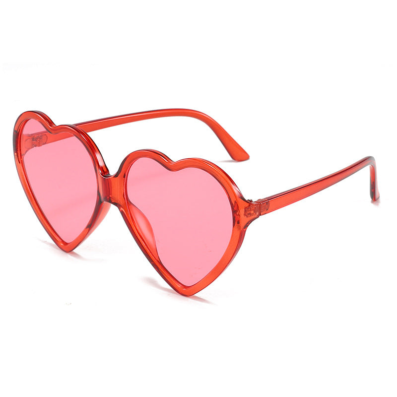 Zonnebril met hartframe