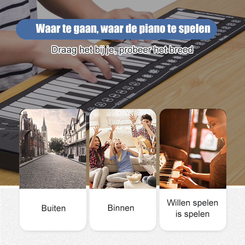 Oprolbare digitale piano