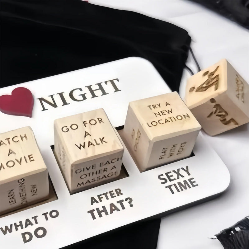 Date Night Dice After Dark Editie - 💝Verjaardagscadeau