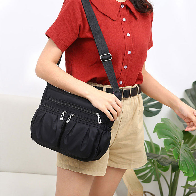 Moedertas van Oxford-stof