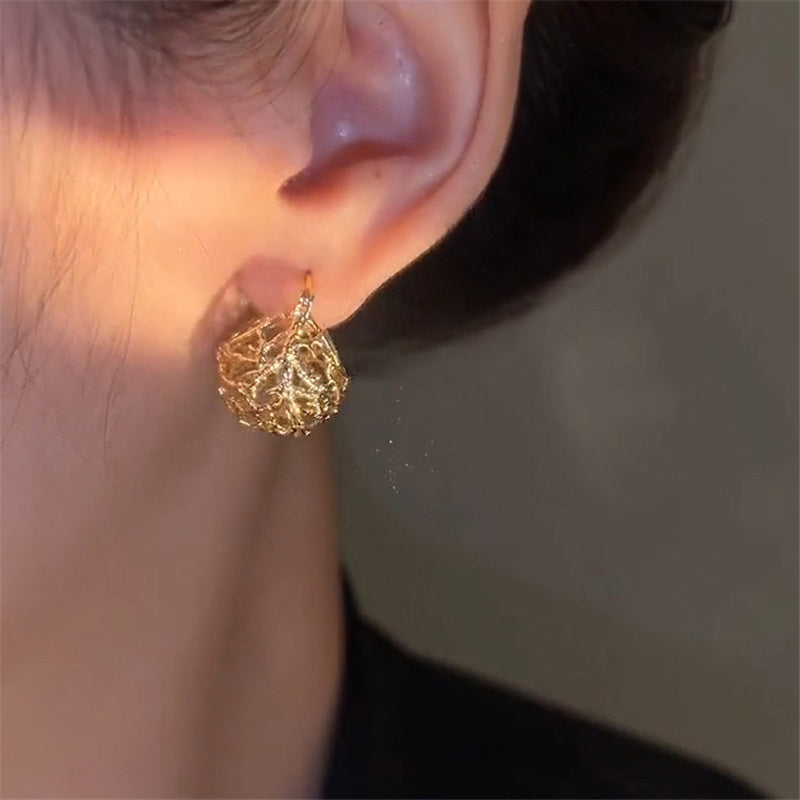 Mode uitgesnede oorbellen